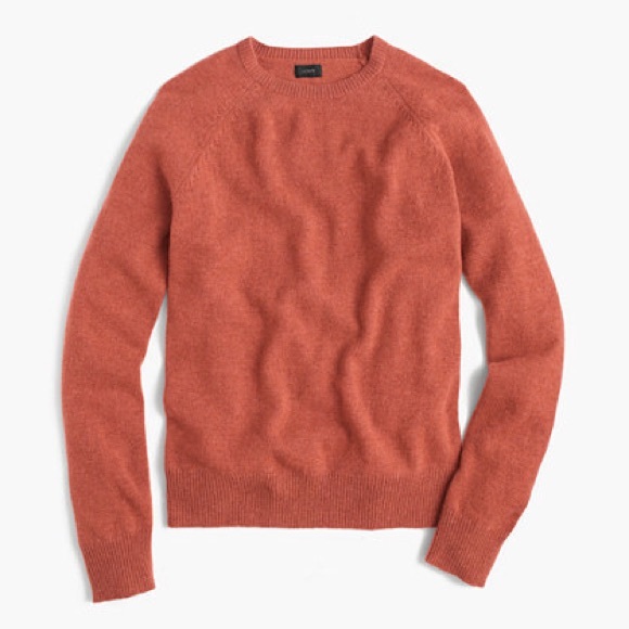 J. Crew Sweaters - J. Crew burnt orange lambs wool sweater